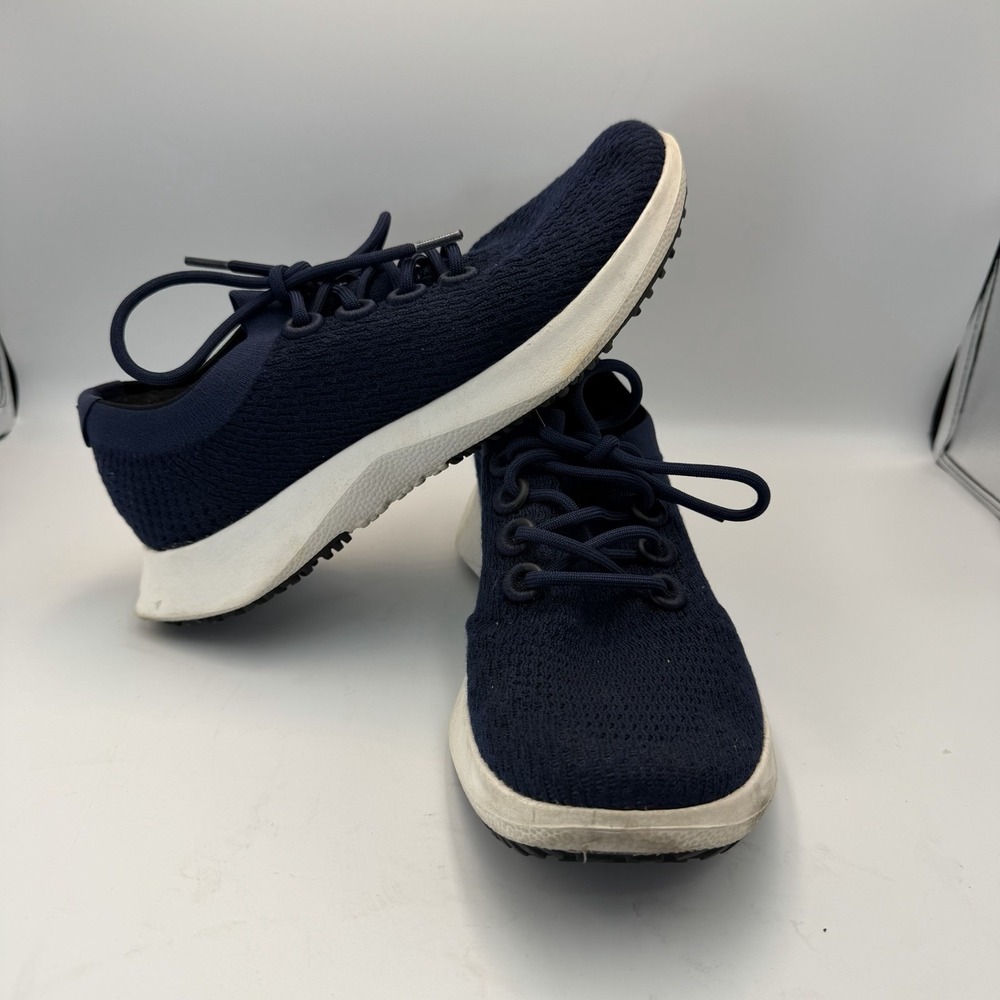 Allbirds Women's Tree Dasher 2 Active Running 10 Deep Navy (Blizzard Sole) - Picture 2 of 8